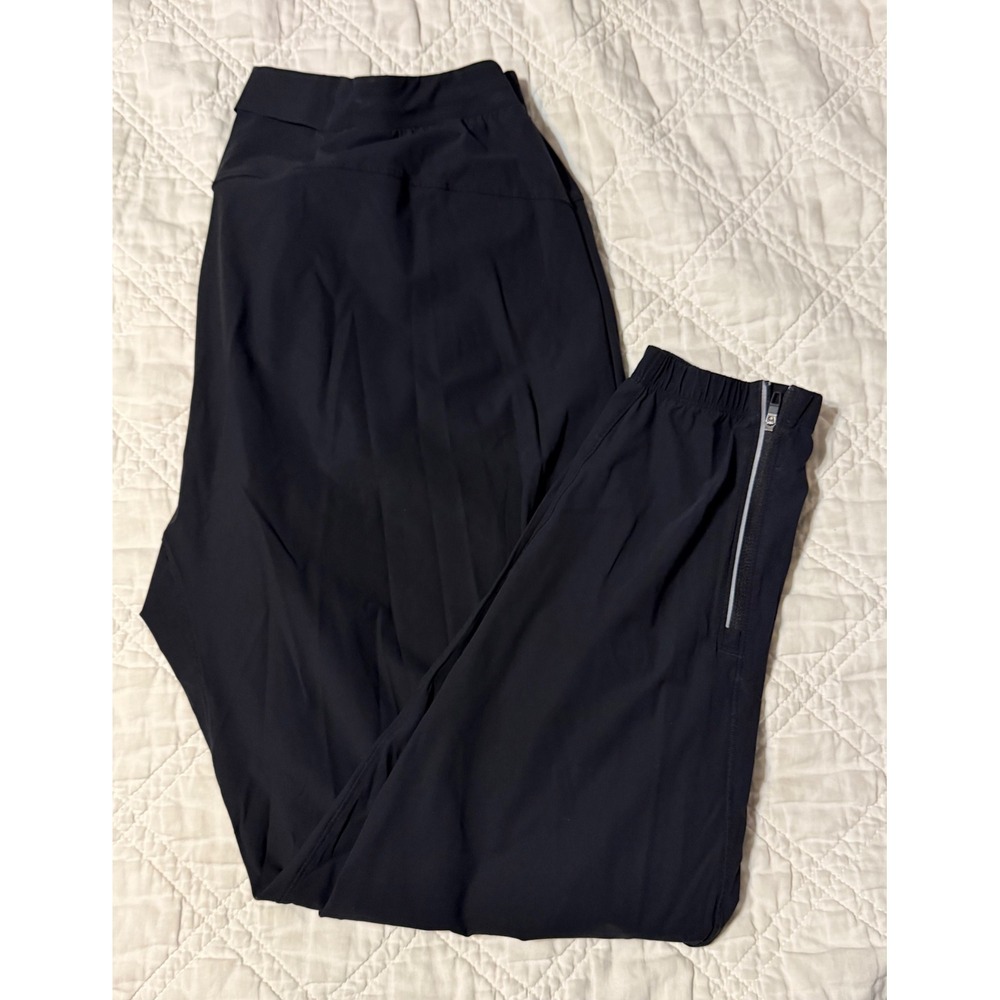 Lululemon Surge Jogger Mens XL Black Running Training Pants Reflective Zips